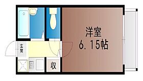 岡山県岡山市北区津島東3丁目（賃貸アパート1K・2階・20.50㎡） その2