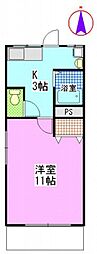 間取図画像 1K
