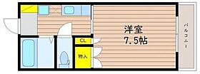 岡山県岡山市北区伊島町3丁目（賃貸マンション1K・5階・23.40㎡） その2