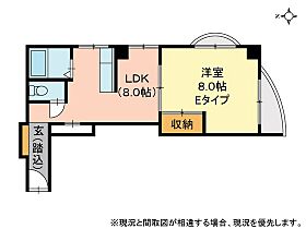 岡山県岡山市北区伊島町2丁目（賃貸マンション1LDK・3階・35.98㎡） その2