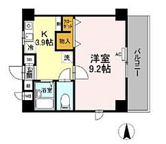 岡山県岡山市北区津島笹が瀬（賃貸マンション1K・3階・29.40㎡） その2