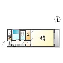 岡山県岡山市南区新福2丁目（賃貸マンション1K・5階・23.00㎡） その2