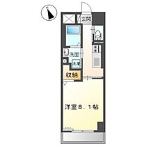 岡山県岡山市北区東古松1丁目（賃貸マンション1K・6階・29.25㎡） その2