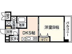 岡山県岡山市北区学南町2丁目（賃貸マンション1DK・1階・30.71㎡） その2