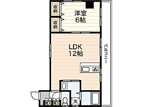 岡山県岡山市北区桑田町（賃貸マンション1LDK・4階・42.11㎡） その2