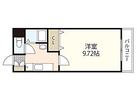 岡山県岡山市北区下伊福上町（賃貸マンション1K・4階・28.17㎡） その2