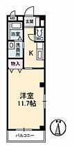 岡山県岡山市北区弓之町（賃貸マンション1K・1階・35.22㎡） その2