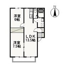 岡山県岡山市北区大安寺東町（賃貸アパート2LDK・2階・57.13㎡） その2