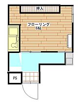 岡山県岡山市北区天瀬南町（賃貸マンション1K・4階・16.00㎡） その2