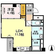 岡山県岡山市北区田町1丁目（賃貸マンション1LDK・3階・40.37㎡） その2