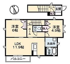 岡山県岡山市中区さい（賃貸アパート2LDK・2階・60.87㎡） その2