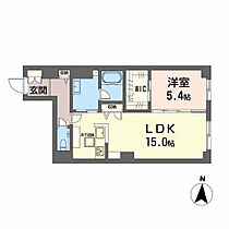 岡山県岡山市北区学南町1丁目（賃貸マンション1LDK・1階・54.68㎡） その2