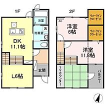 岡山県岡山市中区円山（賃貸アパート2LDK・1階・87.33㎡） その2