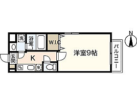 岡山県岡山市北区津島新野1丁目（賃貸マンション1K・1階・28.92㎡） その2