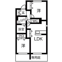 兵庫県神戸市垂水区城が山５丁目（賃貸アパート2LDK・1階・56.23㎡） その2