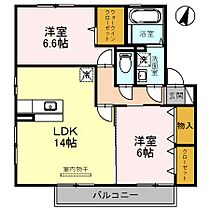 エル ビエント  ｜ 兵庫県明石市大久保町大窪（賃貸アパート2LDK・2階・62.95㎡） その2