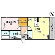 クオーレ神和  ｜ 兵庫県明石市貴崎３丁目（賃貸アパート1LDK・3階・46.28㎡） その2