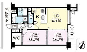 ダイアパレス花京院  ｜ 宮城県仙台市青葉区花京院2丁目2番地38号（賃貸マンション2LDK・5階・55.09㎡） その2