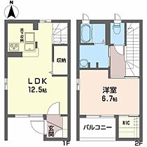 宮城県仙台市宮城野区岩切字青津目134-12（賃貸アパート1LDK・1階・52.50㎡） その2