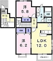 優優コ－ト　I 201 ｜ 宮城県黒川郡大和町吉岡字天皇寺78-4（賃貸アパート2LDK・2階・62.48㎡） その2