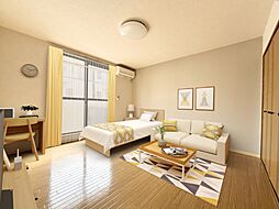 エスペランスヒル 1階1Kのリビング/ダイニング