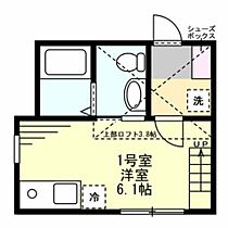 神奈川県横浜市西区西戸部町2丁目（賃貸アパート1R・2階・16.63㎡） その2