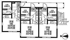 神奈川県横浜市保土ケ谷区峰岡町2丁目（賃貸アパート1R・1階・16.56㎡） その2