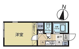 神奈川県横浜市保土ケ谷区霞台（賃貸アパート1K・2階・19.87㎡） その2