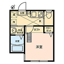 神奈川県横浜市神奈川区神之木台（賃貸アパート1K・1階・18.12㎡） その2