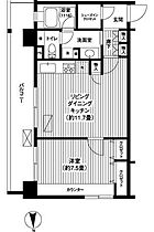 神奈川県横浜市港北区樽町1丁目（賃貸マンション1LDK・2階・47.76㎡） その2