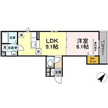 神奈川県横浜市中区初音町2丁目（賃貸アパート1LDK・1階・35.76㎡） その2