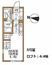 ハーミットクラブハウス西谷ＴＫ  ｜ 神奈川県横浜市保土ケ谷区西谷4丁目（賃貸アパート1R・1階・19.38㎡） その2