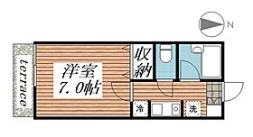 神奈川県横浜市港北区菊名2丁目（賃貸アパート1K・1階・22.35㎡） その2