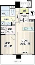 神奈川県川崎市幸区中幸町3丁目（賃貸マンション1LDK・12階・53.23㎡） その2