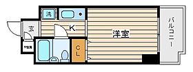 神奈川県横浜市西区中央2丁目（賃貸マンション1K・9階・17.27㎡） その2