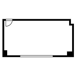 東邦第2ビル ワンルームの間取図画像