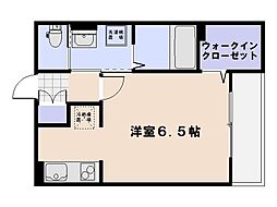 ネクサス壱番館 1Kの間取図画像