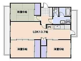 K’s　B　KAIROEN　C棟 204 ｜ 広島県広島市佐伯区海老園４丁目7-1（賃貸マンション3LDK・2階・75.00㎡） その2