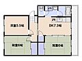 山根マンション3階5.8万円