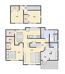 四日市あすなろう 日永駅 徒歩13分 3SLDKの間取り