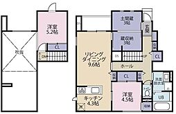 Belle Lead 東吉野 A棟 2SLDKの間取図画像