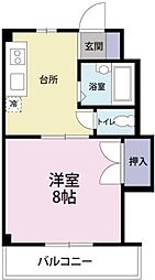 間取図画像 1DK