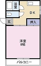 間取図画像 1DK
