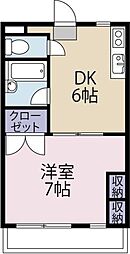 間取図画像 1DK