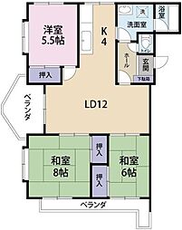間取図画像 3LDK