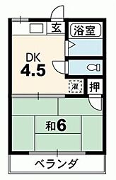 間取図画像 1DK