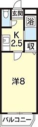 間取図画像 1K