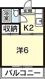 間取図画像 1K