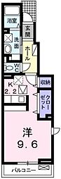 間取図画像 1K