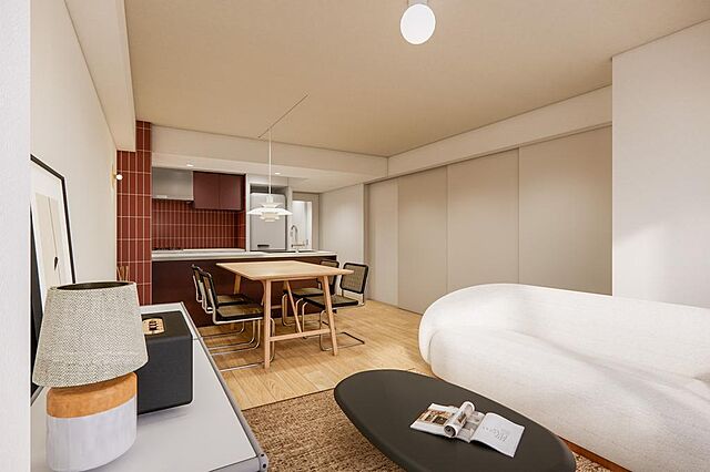 リビング/ダイニング 代々木ロイヤルマンション 3階/-